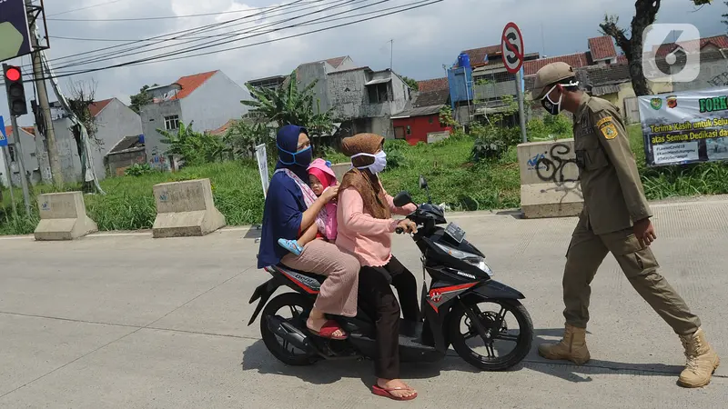 Cegah Warga Mudik, Polres Bogor Dirikan Pos Pengawasan