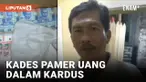 Viral Kades Grobogan Pamer Uang