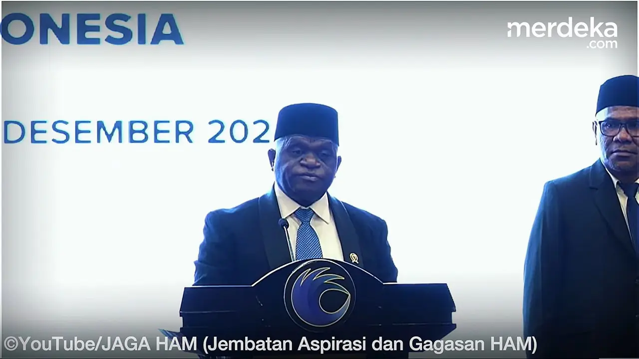Natalius Pigai Sebut Hanya Punya 3 Pacar/Youtube Merdeka.com