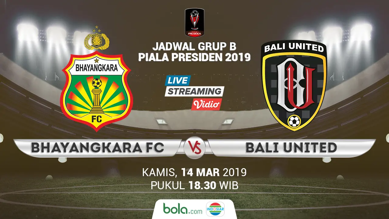 Bhayangkara FC vs Bali United