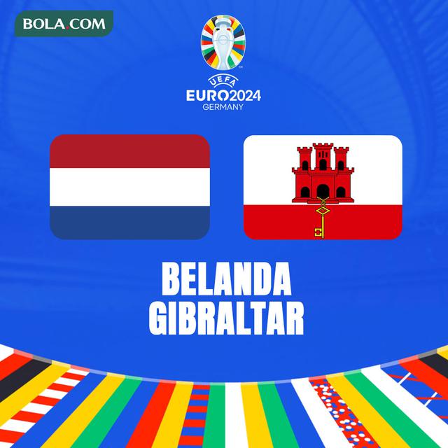 Kualifikasi Euro 2024 - Belanda Vs Gibraltar