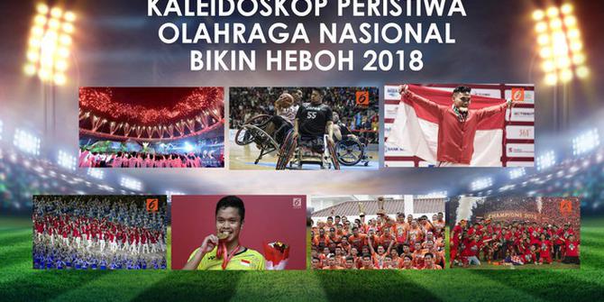 VIDEO: [KALEIDOSKOP] Peristiwa Olahraga Nasional Bikin Heboh 2018
