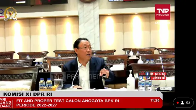 Calon anggota BPK RI Ahmad Noor Supit