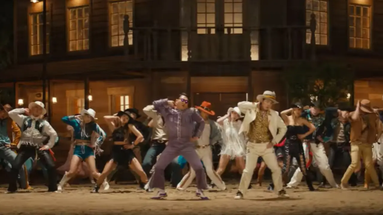 PSY dan Suga BTS