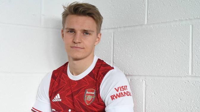 Arsenal resmi meminjam Martin Odegaard dari Real Madrid sampai akhir musim 2020-2021. (dok. Arsenal)