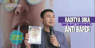Raditya Dika ingin buat karakter superhero yang seperti ini.