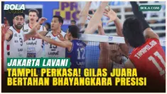 Jakarta LavAni Livin Transmedia Bungkam Juara Bertahan Bhayangkara Presisi berakhir 3-1
