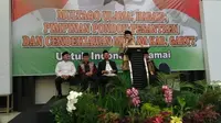 Para Ulama, Habis dan Pimpinan Pondok pesantren di Garut sepakat untuk menolak people power yang berpotensi merongrong pemerintahan yang sah (Liputan6.com/Jayadi Supriadin)