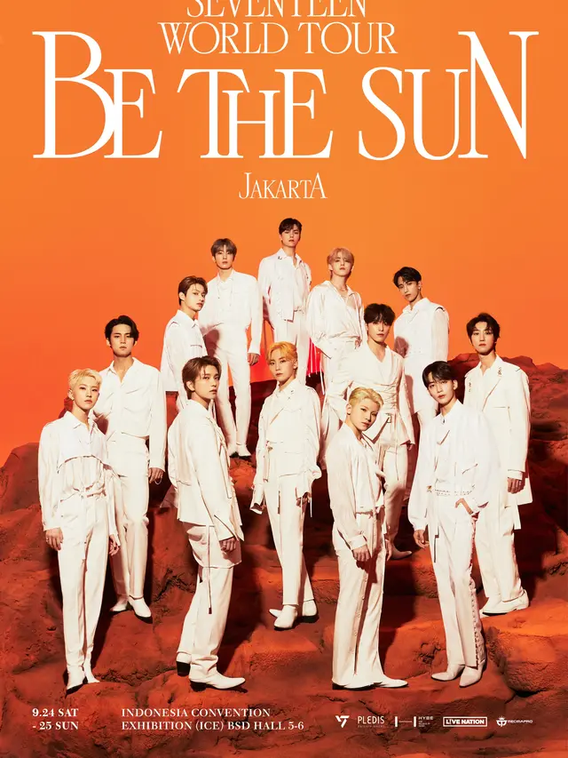 Konser Seventeen. (Twitter/ mecimapro)