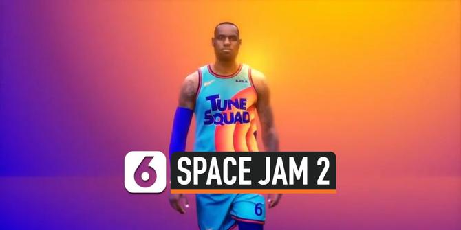 VIDEO: Lebron James Pamer Kostum Basket Space Jam 2