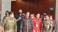 Presiden Joko Widodo (Jokowi) optimistis pertumbuhan ekonomi RI di kuartal III 2022 bakal bertahan di atas angka 5 persen. Itu diutarakannya saat menghadiri acara pembukaan Trade Expo Indonesia 2022 di ICE BSD, Kabupaten Tangerang, Banten, Rabu (19/10/2022).