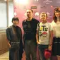 Pemenang Kompetisi FIlm Pendek FSAI 2017 bersama panel juri (Liputan6.com/Citra Dewi)