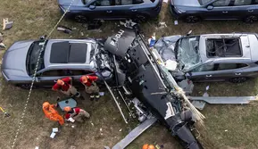 Potret Lokasi Tabrakan Helikopter yang Tewaskan Oliver Tree di Rio De Janeiro