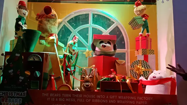 Serunya Rayakan Natal bersama We Bare Bears