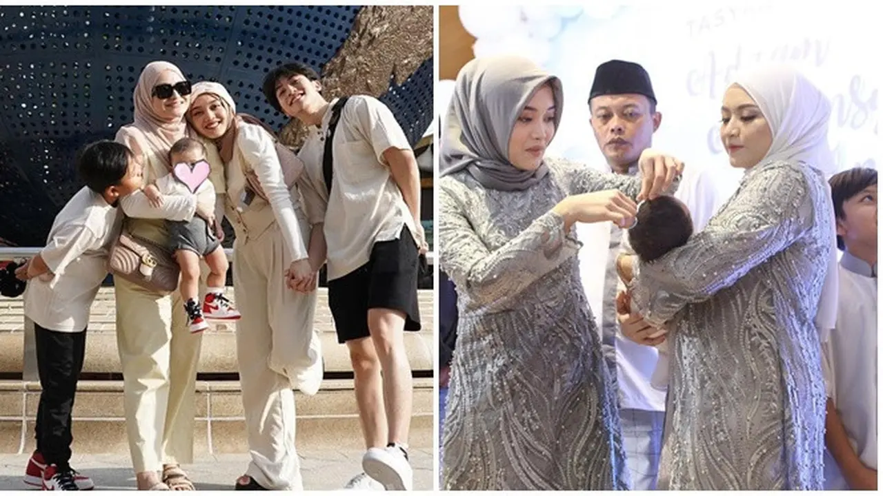 Berseteru dengan Ibu Sambung, Ini 6 Potret Putri Delina Ketika Bareng Baby Adzam