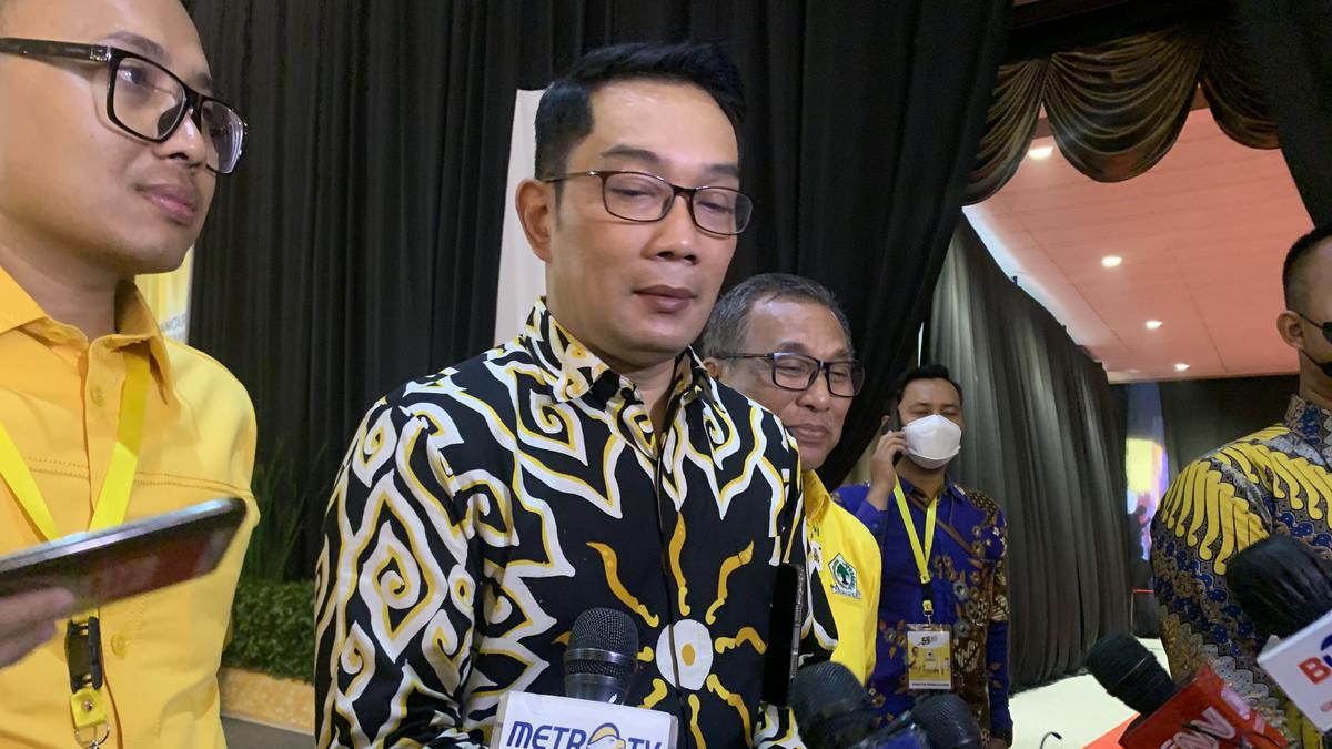 Airlangga: Ridwan Kamil Hadir HUT Golkar, Itu Sinyal Kencang