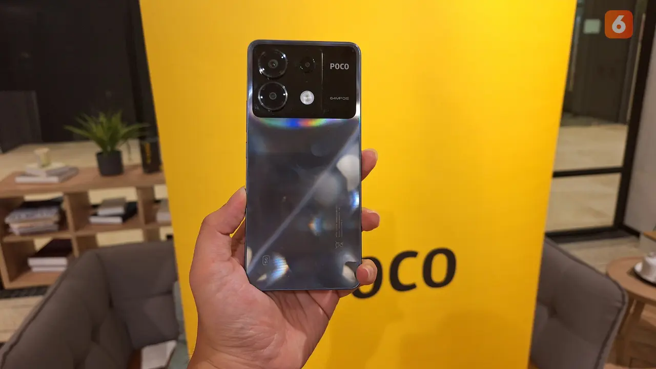 Poco X6 5G menggunakan prosesor Qualcomm Snapdragon 7s Gen 2. (Liputan6.com/Giovani Dio Prasasti)