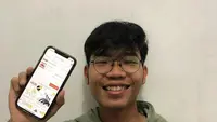 @febbryst, pria yang beruntung mendapatkan mobil Toyota Agya seharga Rp11.001 di Flash Sale Akbar Shopee.