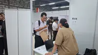 Job fair Depok. (Liputan6.com/Dicky Agung Prihanto)