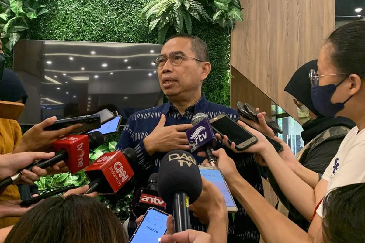 Kepala Divisi Sekretaris Perusahaan PT Transjakarta, Anang Rizkani Noor