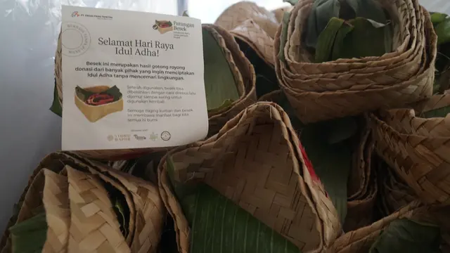 Besek Bambu Kurban