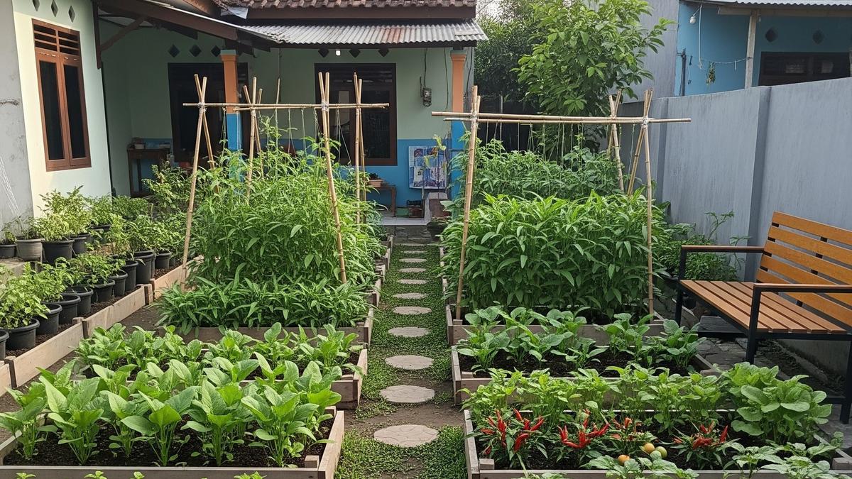 9 Kebun Sayur Sederhana untuk Lansia yang Bikin Dapur Selalu Terisi, Mudah Dirawat