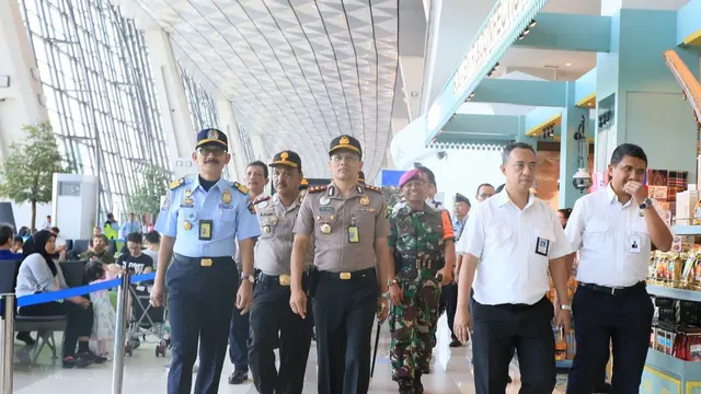 Posko mudik dan balik lebaran di Bandara Soekarno-Hatta. (Liputan6.com/Pramita)