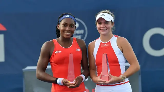 Coco Gauff dan Caty McNally