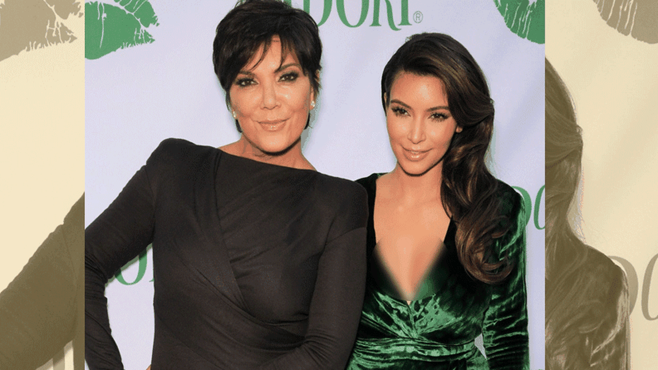 Kris Jenner dan Kim Kardahian 