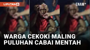 Kedapatan Mencuri, Pria di Temanggung Dimassa dan Dipaksa Makan Puluhan Cabai Mentah