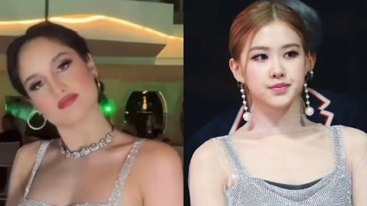 Cinta Laura kenakan crop top mirip Rose Blackpink, siapa favoritmu?