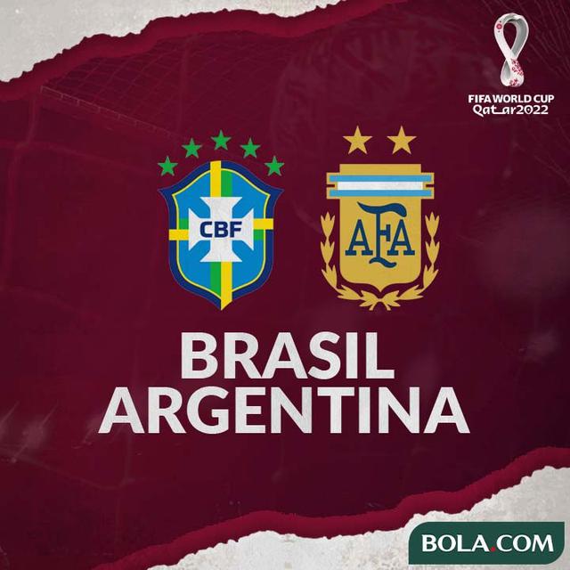 Kualifikasi Piala Dunia - Brasil Vs Argentina
