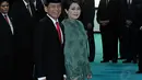 Rizal datang didampingi oleh istrinya di Gedung Sekretariat MA, Jakarta, Senin (28/4/14). (Liputan6.co/Johan Tallo)