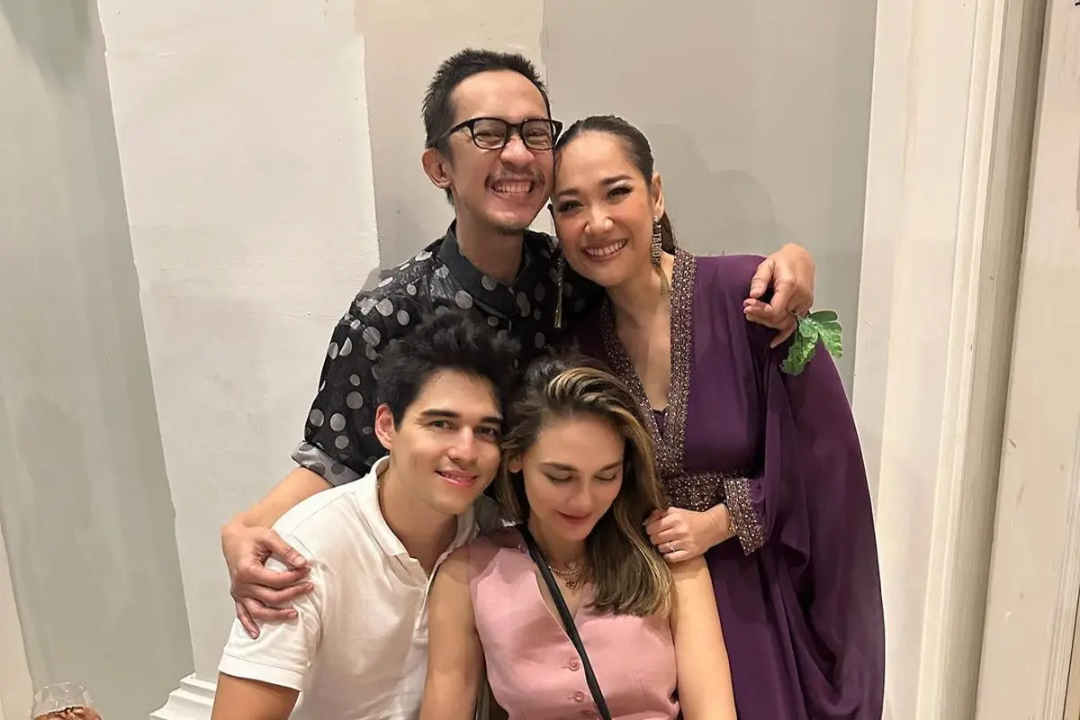 Luna Maya dan Maxime Bouttier