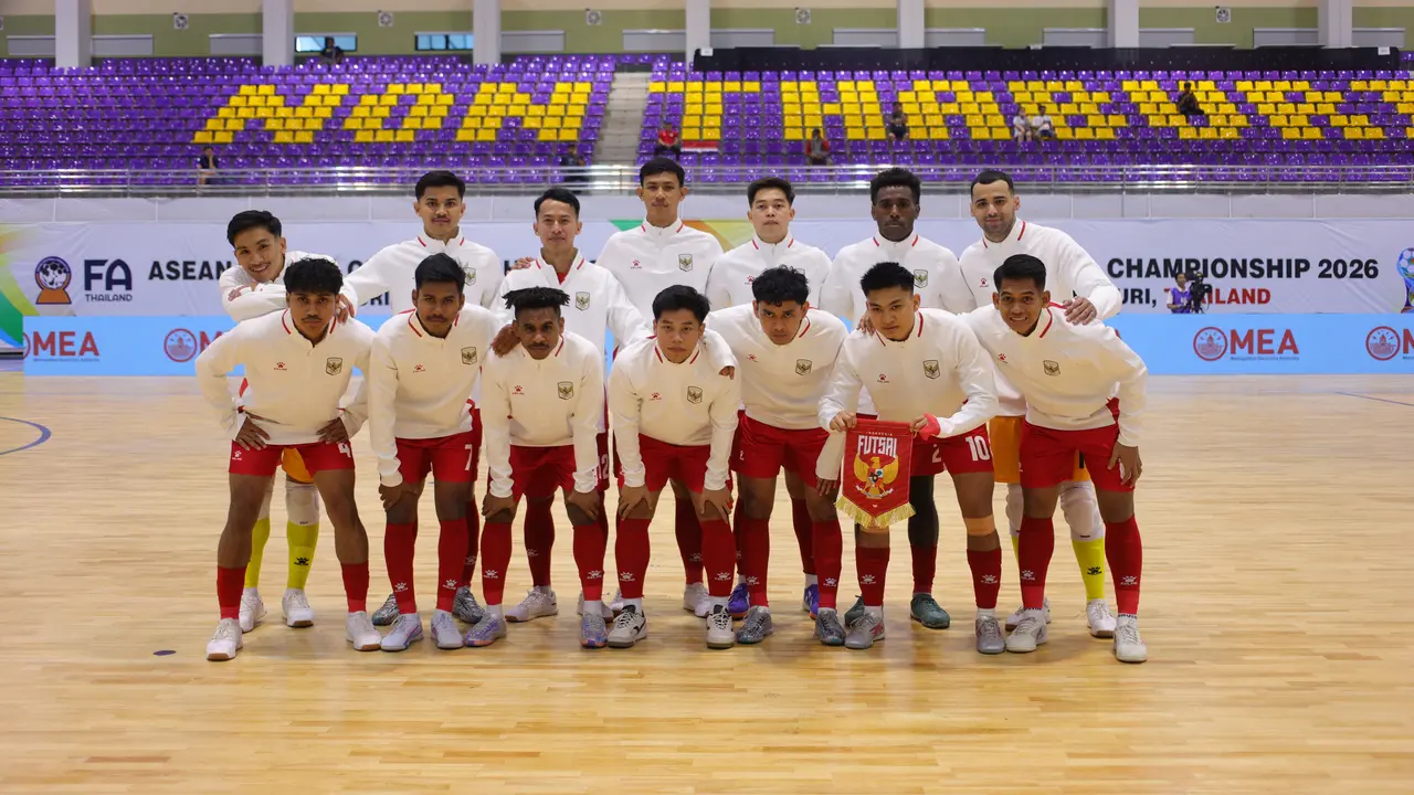 Timnas Futsal Indonesia Vs Brunei Darussalam di ASEAN Futsal Championship 2026