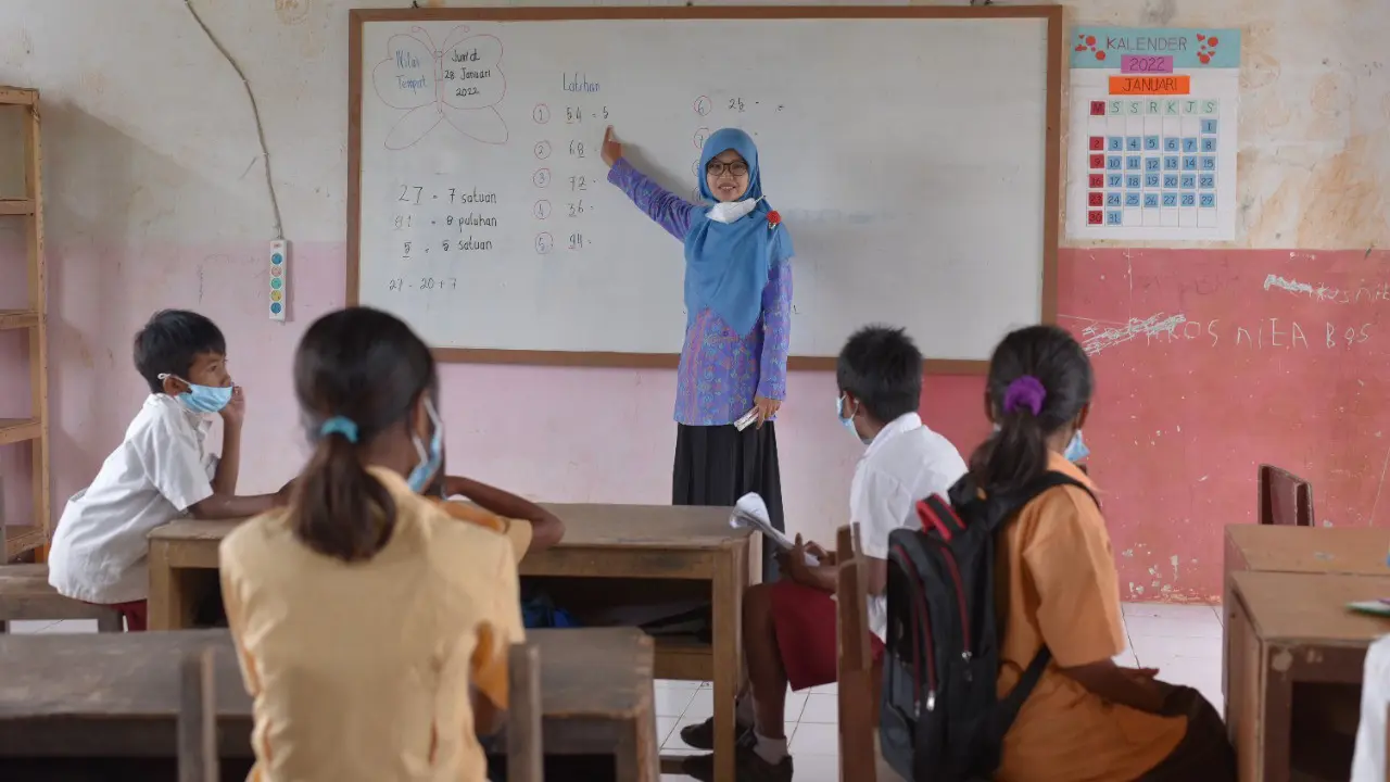 Siti Saudah, Guru SDN Lawinu Tanarara, Sumba Timur, Nusa Tenggara Timur