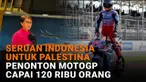 Mulai dari seruan Indonesia untuk Palestina hingga penonton MotoGP capai 120 ribu orang di News Flash Liputan6.com.