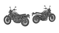 Paten motor Honda bergaya retro. (dgip.go.id)