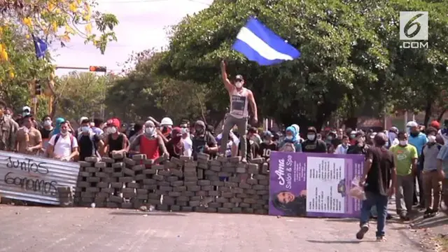 Kerusuhan di Nikaragua menewasakan 26 orang termasuk seorang Jurnalis yang tengah meliput kejadian