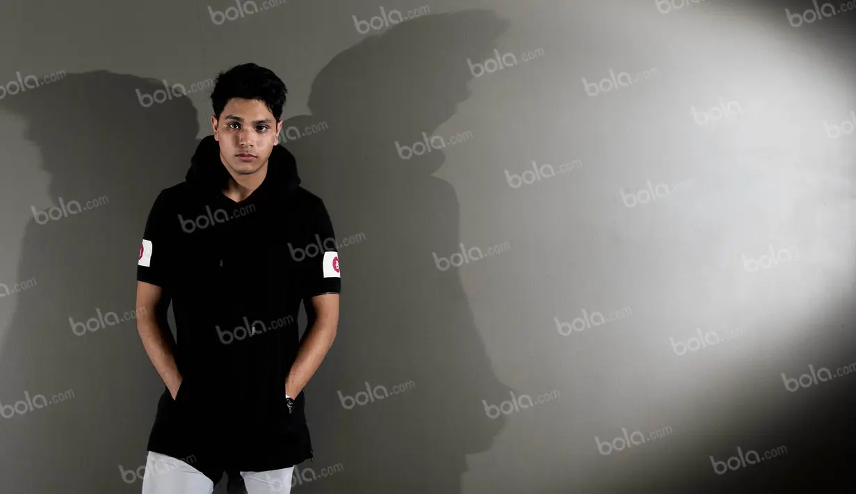 Mengikuti balapan GP2, Philo Paz Armand, bergabung bersama tim Trident Racing. (Bola.com/Vitalis Yogi Trisna)