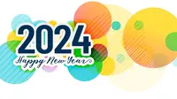 Ilustrasi Tahun Baru 2024. (Image by starline on Freepik)