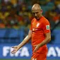 Arjen Robben kecewa ( REUTERS/Paul Hanna)