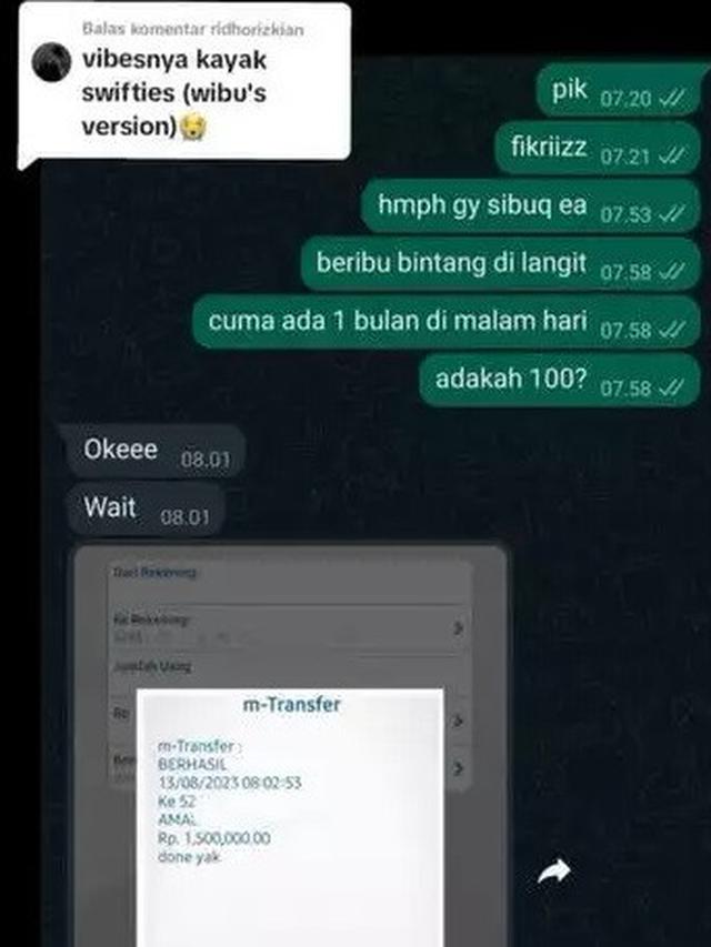 6 Chat Lucu Pinjam Seratus ke Teman Ini Kocak, Pakai Pantun