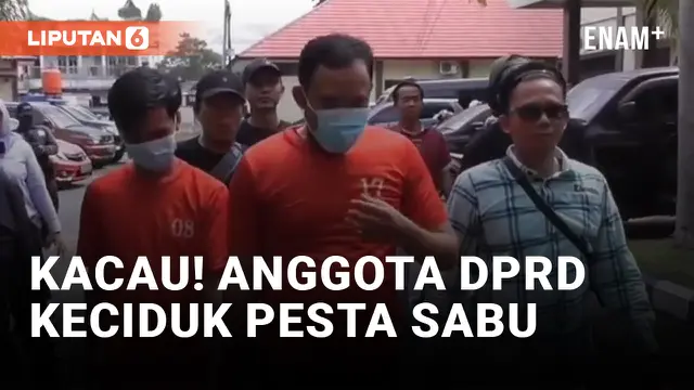 Anggota DPRD Musi Rawas Ditangkap Polisi saat Berpesta Sabu