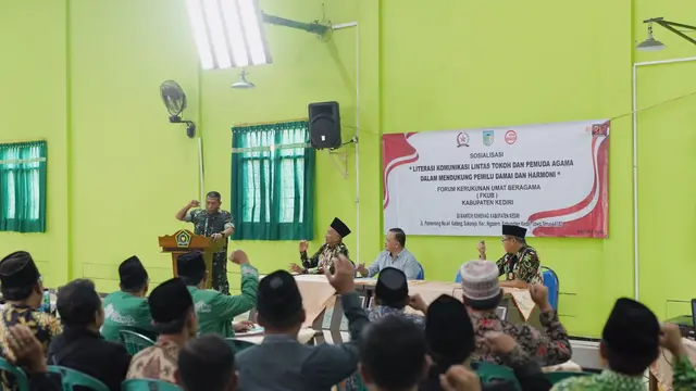 Mas Dhito Minta Warga Kediri Jaga Kerukunan Umat Beragama