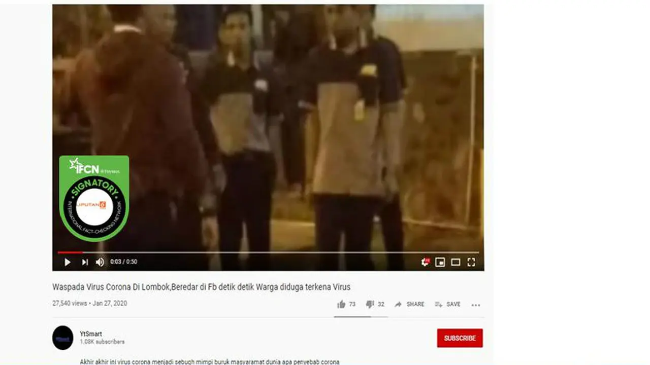 Cek Fakta: Pria Pingsan Mendadak di Depan Lombok Epicentrum Mall Karena Corona, Faktanya?