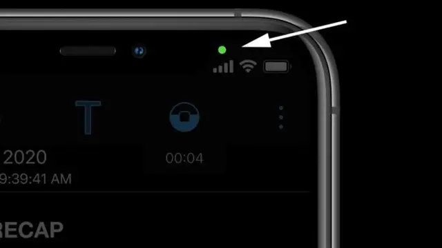 Tanda Peringatan pada iPhone