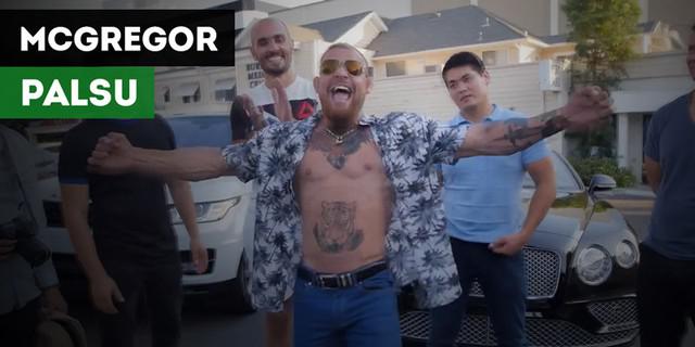 VIDEO: Hadir McGregor Palsu Menuju Pertarungan Melawan Mayweather