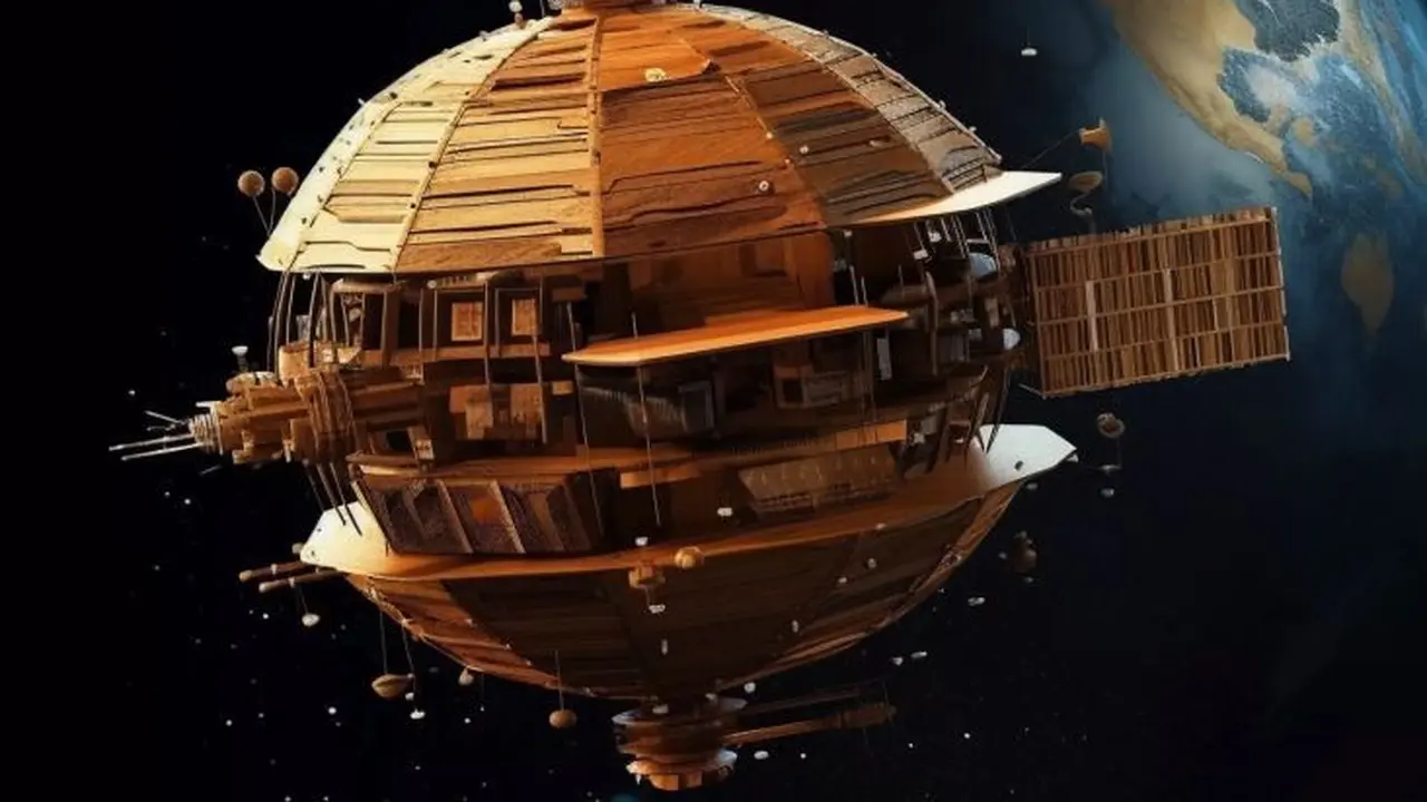 Satelit Antariksa Kayu