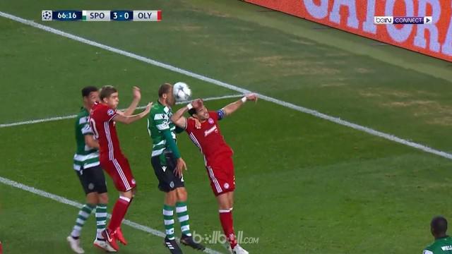 Berita video highlights Liga Champions 2017-2018, Sporting vs Olympiakos, dengan skor 3-1. This video presented by BallBall.